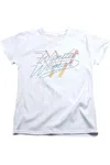 Gildan Wonder Woman 84 Wonder Fade Short Sleeve Women´s Tee / T-shirt In White
