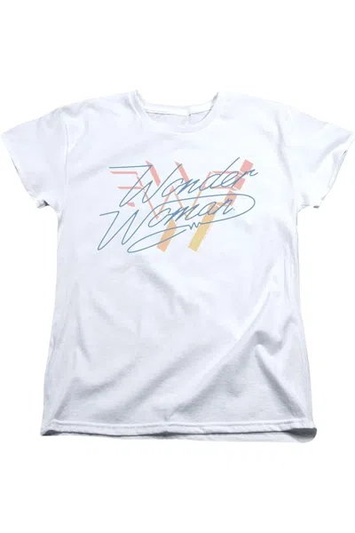 Gildan Wonder Woman 84 Wonder Fade Short Sleeve Women´s Tee / T-shirt In White