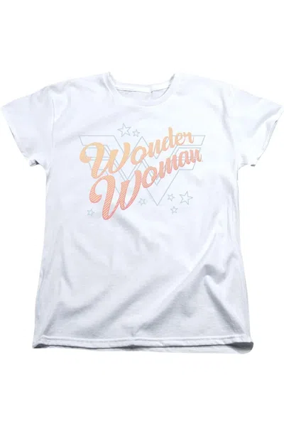 Gildan Wonder Woman 84 Wonder Lines Short Sleeve Women´s Tee / T-shirt In White
