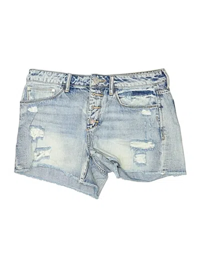 Pre-owned Gilded Intent Denim Shorts In Blue