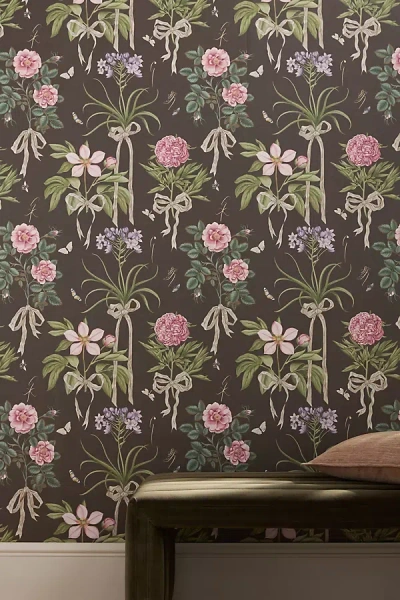 Giles Deacon For Sanderson Design Group Cupid's Beau Wallpaper In Multi