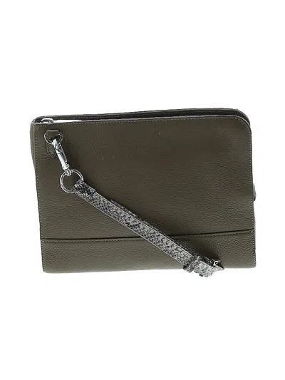 Pre-owned G.i.l.i. Got It Love It Leather Crossbody Bag In Green