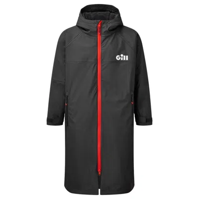 Gill Aqua Parker Hooded Rain Jacket In Blue