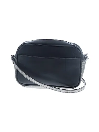 Pre-owned Gill Leather Crossbody Bag In Gray