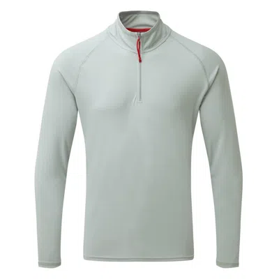 Gill Men's  Uv Tec Zip Long Sleeve 1/4 Zip In Gray