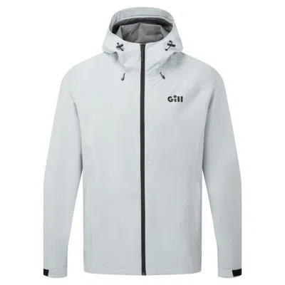 Gill Men's  Voyager Hooded Rain Jacket In White