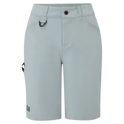 Gill Women's Pro Expedition Fishing Shorts - Medium Grey In Blue