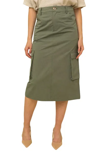 Gilli Callen Skirt In Olive In Green