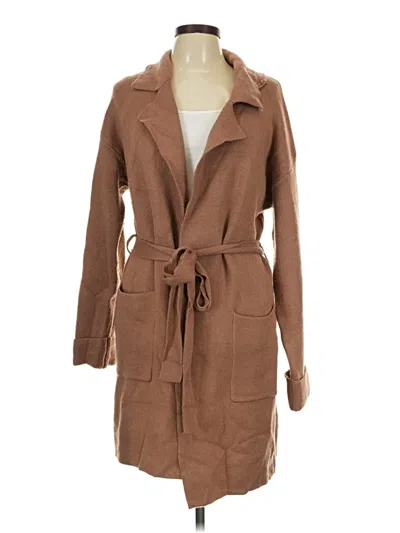 Pre-owned Gilli Cardigan Sweater In Brown