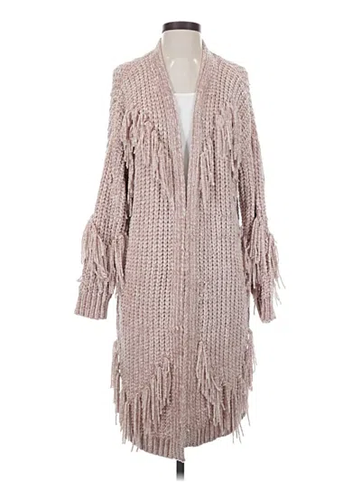 Pre-owned Gilli Cardigan Sweater In Pink