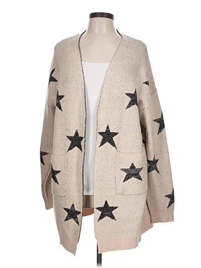 Pre-owned Gilli Cardigan Sweater In Tan