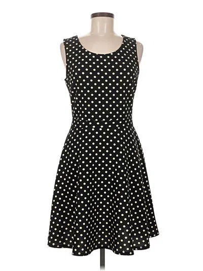 Pre-owned Gilli Casual Dress In Black