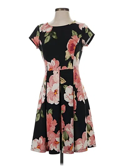 Pre-owned Gilli Casual Dress In Black