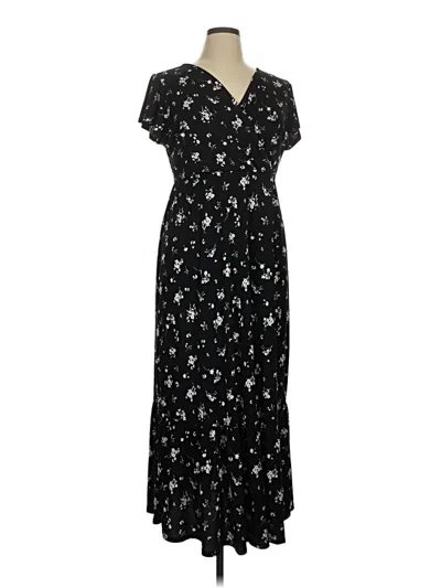 Pre-owned Gilli Casual Dress In Black