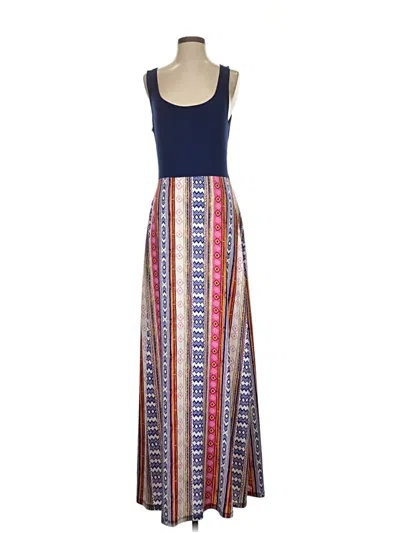 Pre-owned Gilli Casual Dress In Blue