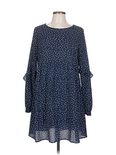 Pre-owned Gilli Casual Dress In Blue