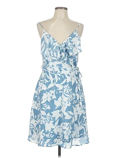 Pre-owned Gilli Casual Dress In Blue