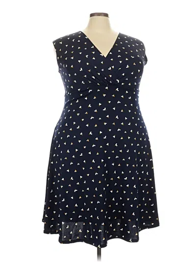 Pre-owned Gilli Casual Dress In Blue