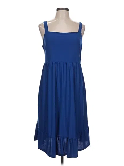 Pre-owned Gilli Casual Dress In Blue