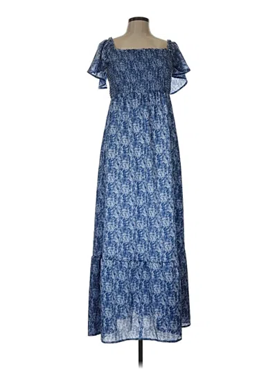 Pre-owned Gilli Casual Dress In Blue
