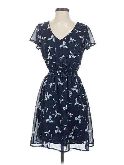 Pre-owned Gilli Casual Dress In Blue