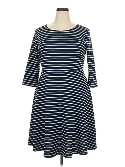 Pre-owned Gilli Casual Dress In Blue