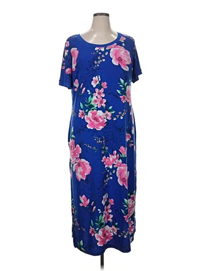 Pre-owned Gilli Casual Dress In Blue