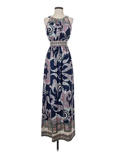 Pre-owned Gilli Casual Dress In Blue