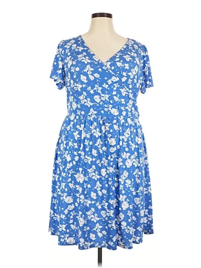 Pre-owned Gilli Casual Dress In Blue