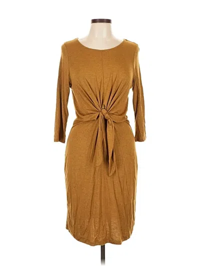 Pre-owned Gilli Casual Dress In Brown