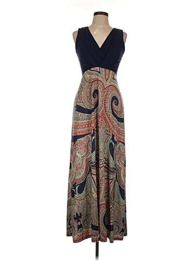 Pre-owned Gilli Casual Dress In Brown