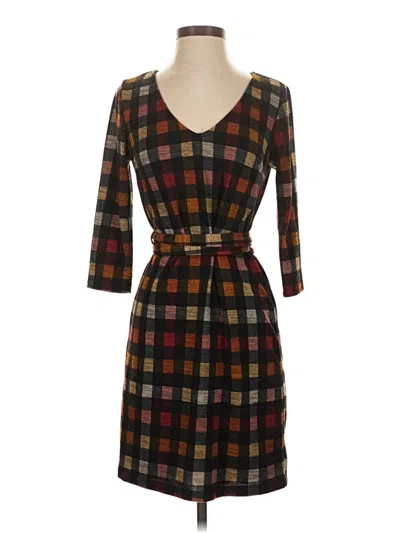 Pre-owned Gilli Casual Dress In Brown