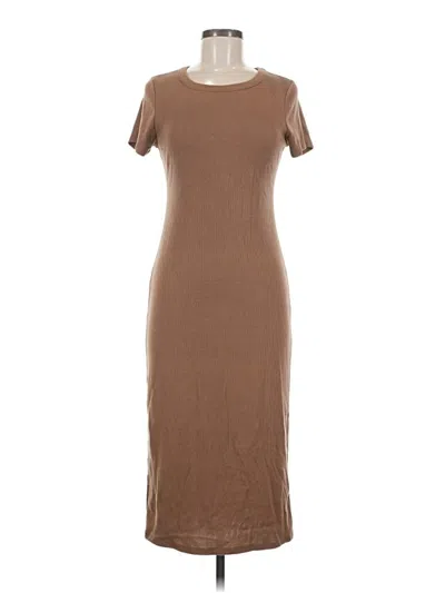 Pre-owned Gilli Casual Dress In Brown