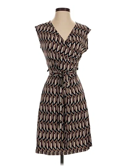 Pre-owned Gilli Casual Dress In Brown