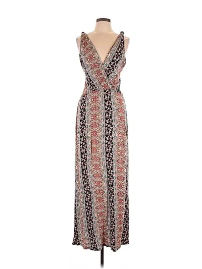 Pre-owned Gilli Casual Dress In Brown