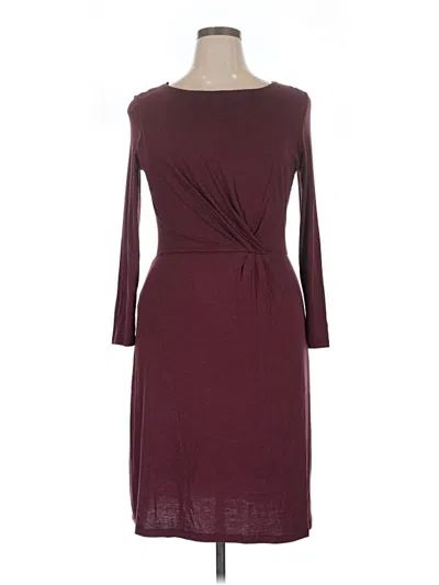 Gilli Casual Dress In Burgundy