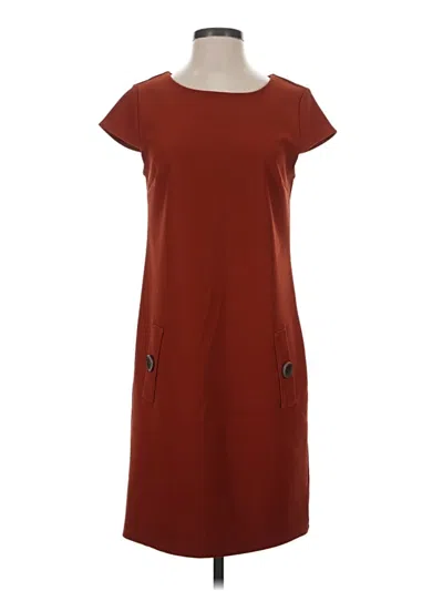 Pre-owned Gilli Casual Dress In Burgundy