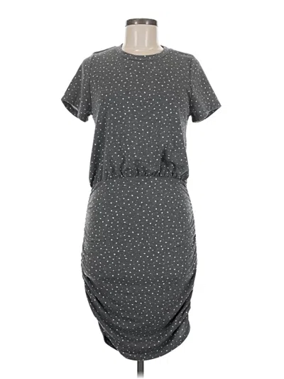 Pre-owned Gilli Casual Dress In Gray