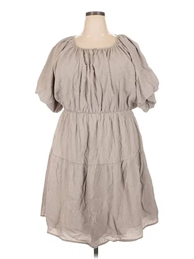 Pre-owned Gilli Casual Dress In Gray
