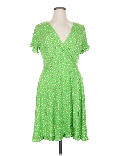 Pre-owned Gilli Casual Dress In Green