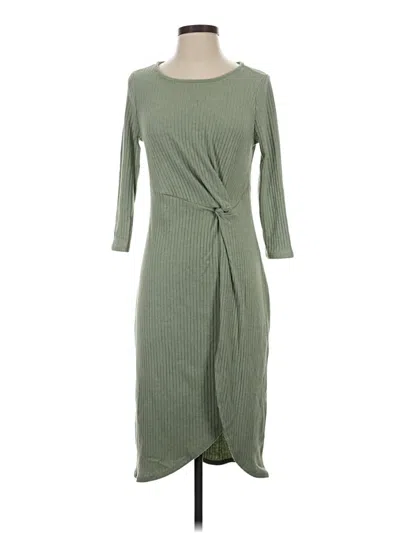 Pre-owned Gilli Casual Dress In Green