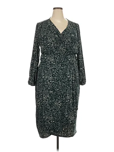Pre-owned Gilli Casual Dress In Green