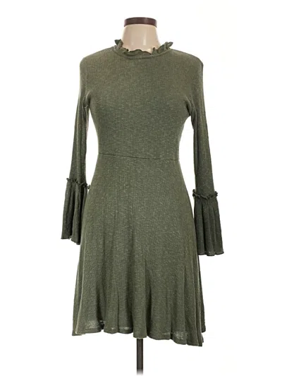 Pre-owned Gilli Casual Dress In Green