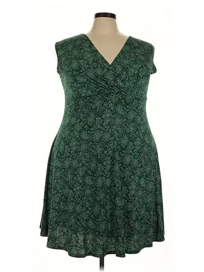 Pre-owned Gilli Casual Dress In Green