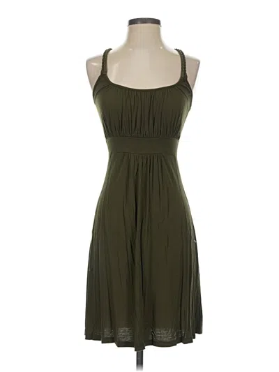 Pre-owned Gilli Casual Dress In Green