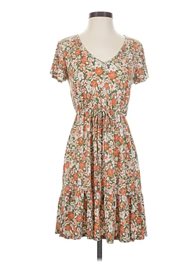 Pre-owned Gilli Casual Dress In Orange