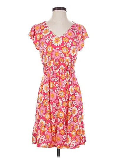 Pre-owned Gilli Casual Dress In Pink