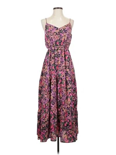 Pre-owned Gilli Casual Dress In Purple