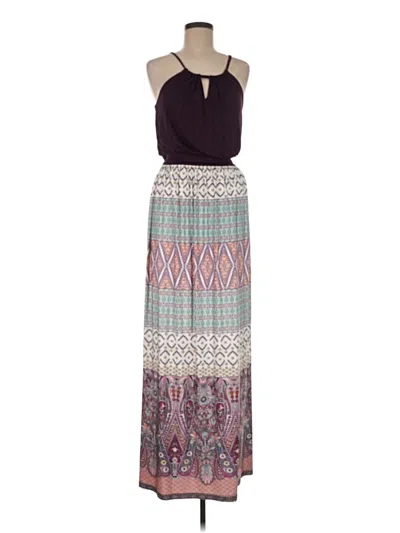 Pre-owned Gilli Casual Dress In Purple