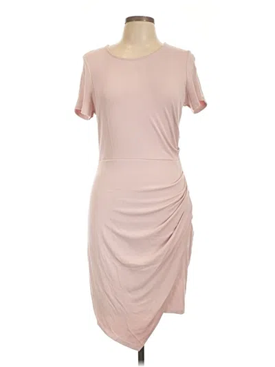 Pre-owned Gilli Casual Dress In Tan